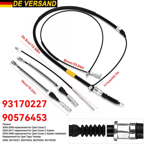 Handbremsseile für opel - fÜr,