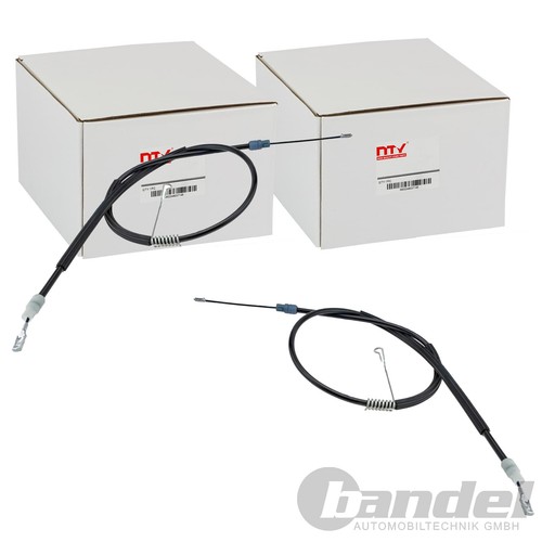 Nty handbremsseil hinten - 2x,