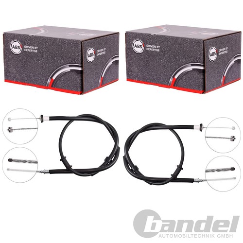 Handbremsseil hinten - 2x, a.b.s.