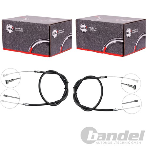 S handbremsseile - 2x, a.b.s.