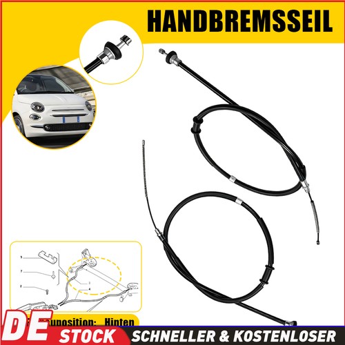 Handbremsseil hinten links - 2x,
