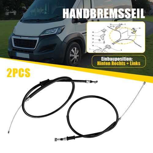 Handbremsseil hinten li - 2x,