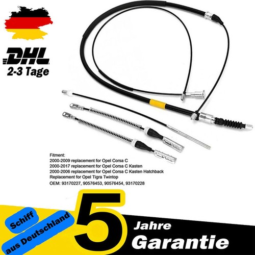 Handbremsseile für opel corsa - handbremsseile,