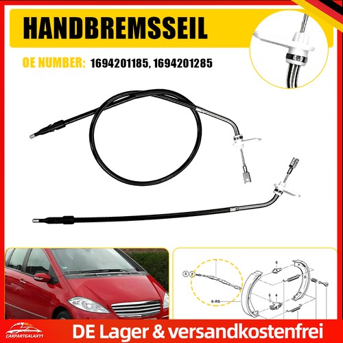 Bremsseil handbremsseil - 2x,